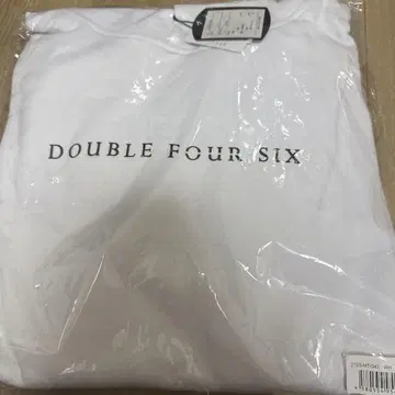 DOUBLE FOUR SIX 화이트 L 사이즈