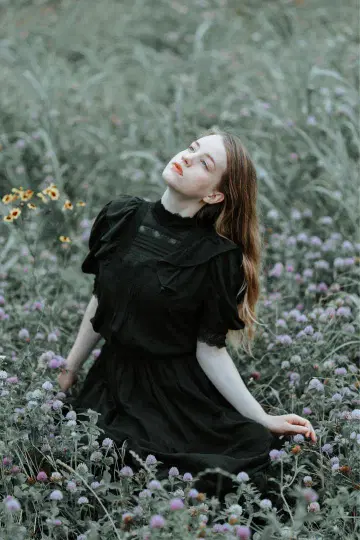 SERAPHIM 밀라노 드레스 블랙