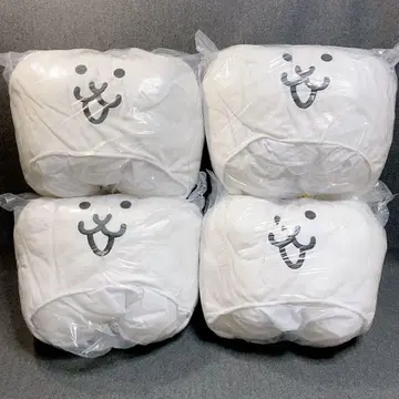 미개봉 4점 냥코 대전쟁 뒤집어 쓸 수 있는 고양이 봉제 인형 모자