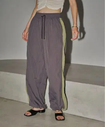 TODAYFUL Nylon Line Pants 36 IDG