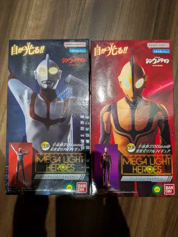 울트라맨 MEGA LIGHT HEROES 2체 세트