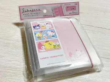 산리오 캐릭터즈 스키페타 씰 바인더 씰북 씰 바인더