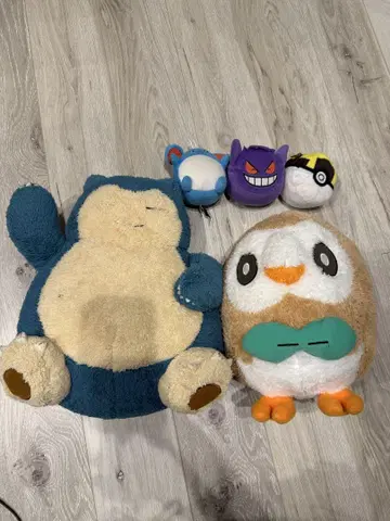포켓몬 봉제 인형 굿즈 묶음 판매