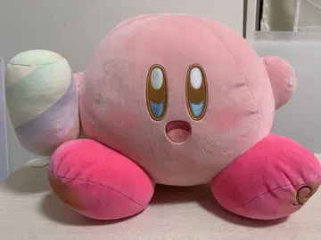 커비 BIG 봉제 인형 UFO 캐처 경품 미사용 새상품