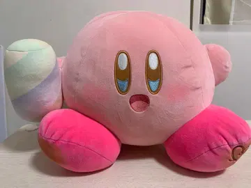 커비 BIG 봉제 인형 UFO 캐처 경품 미사용 새상품