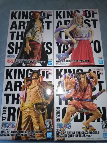 원피스 피규어 KING OF ARTIST 4체 세트