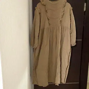 사만사 모스모스 패턴 모듬 프릴 원피스 새상품 미사용품 택 포함