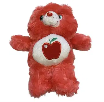 케어베어 스마트 하트 베어 봉제 인형 헤이세이 레트로