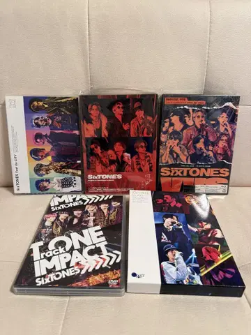 SixTONES LIVE Blu-ray 묶음 판매