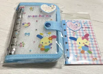 산리오 우사하나 스핀스 씰 바인더 씰북 블루 2종
