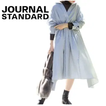 JOURNAL STANDARD 스트라이프 롱 셔츠 원피스 미사용 새상품