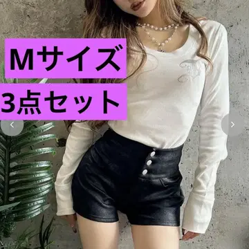 Shoko 아베일 콜라보 3세트 M 사이즈