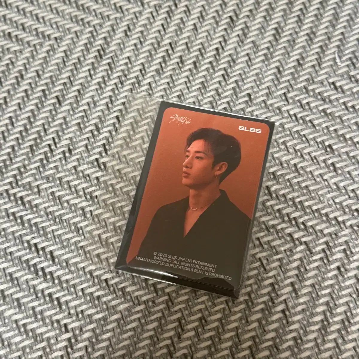 Stray Kids Bang Chan photocard