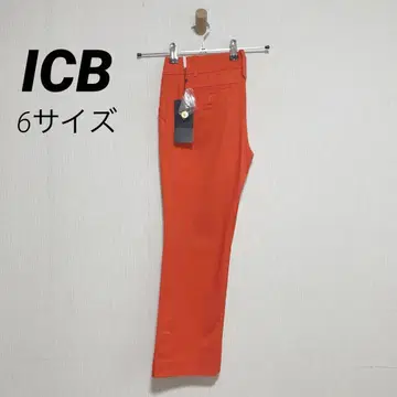 ICB 팬츠 오렌지 택 포함