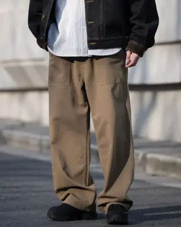 Straight Cotton Work Pants WP060 PRIPS