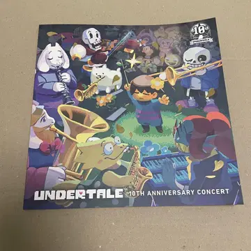 UNDERTALE 10th Anniversary 팜플렛 콘서트