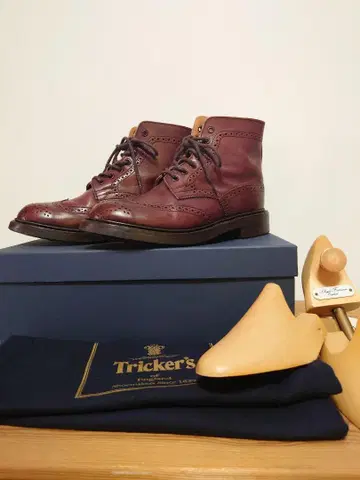 새상품급 트리커스 Tricker's 부츠 #5180 4 2/1 23.5