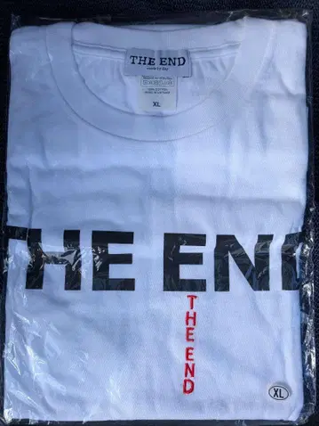 아이나 지 엔드 굿즈 [ 빨간색 눈물 THE END 로고 티셔츠 ]