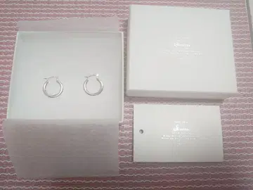 메종 소와리 후프 귀걸이