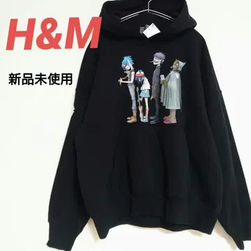H&M x GORILLAZ 후드티 고릴라즈