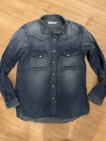 nonnative FARMER SHIRT 7.5oz DENIM VW 1