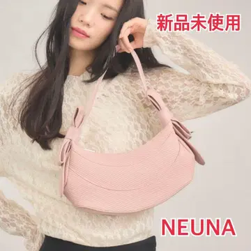 [ 최종 가격 인하 ] NEUNA  리본 백 핸드백 핑크