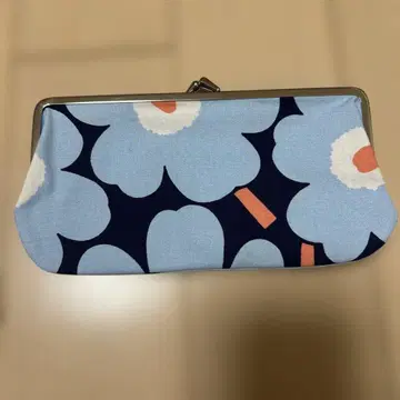 새상품 marimekko 마리메꼬 Mini Unikko 가마구치 파우치