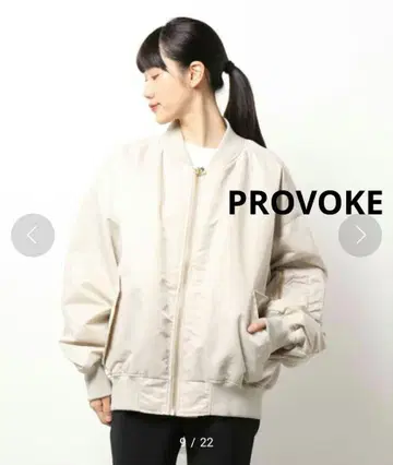 PROVOKE 프로보크/PV-100009 big MA-1 블루종