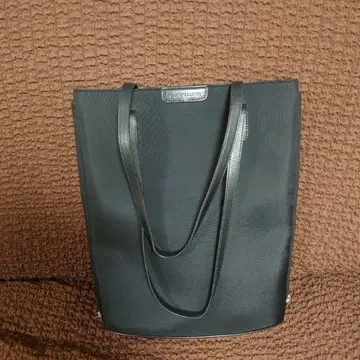 란셀 블랙 서류 백