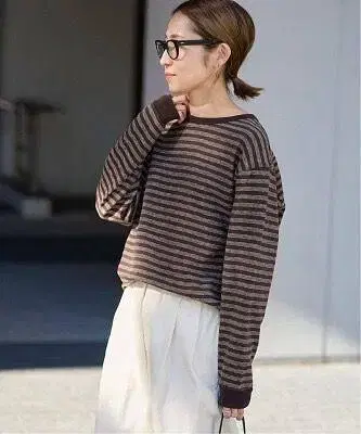 FRAMeWORK 멀티 보더 롱 T