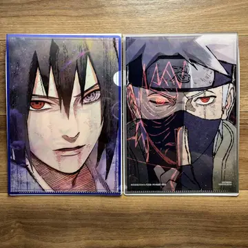 NARUTO 나루토 미니 클리어 파일 컬렉션 사스케 카카시