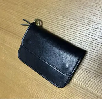 b3Labo 트래커 지갑 [ 도치기 가죽/미시바 크롭 ]