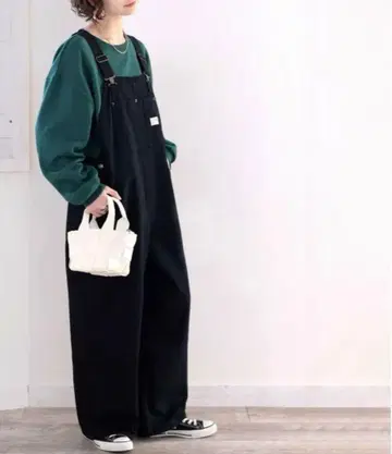 JaVa 살로펫 오버롤 여성용 블랙