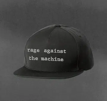 Rage Against the Machine 빈티지 캡 셔츠