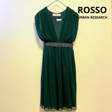 URBAN RESEARCH ROSSO 실크 드레스