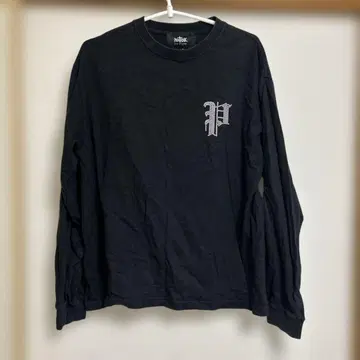팻랭크 P 로고 스톤 롱T