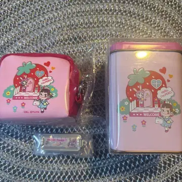 FUJIYA 메조 피아노 파우치, 캔, 가챠 필통 키링 3종 세트