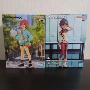 기동전사 건담 지크액스 피규어 아마테 유즈리하 2종 세트