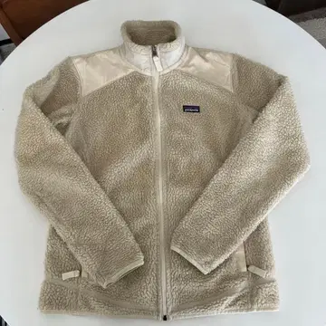 patagonia 플리스 자켓 크림