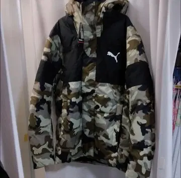 Puma 카모플라쥬 다운 자켓