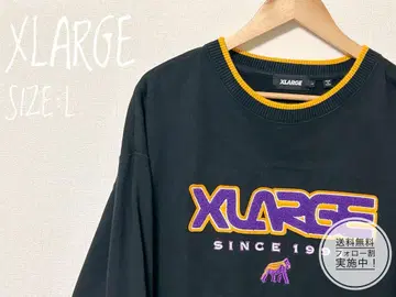 XLARGE ATHLETICL OGO 크루넥 맨투맨 L