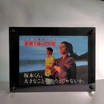 사카모토 류이치 신초 문고 100선 사진 프레임
