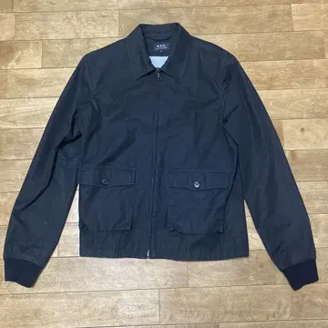 A.P.C. 블랙 집업 자켓 S