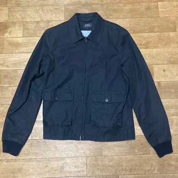 A.P.C. 블랙 집업 자켓 S