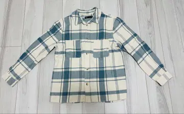 ZARA 자라 dnwr. 체크 무늬 셔츠 자켓 라이트 아우터 M