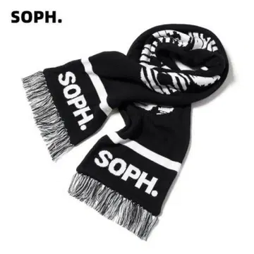 SOPH. 20주년 기념 머플러 블랙/화이트