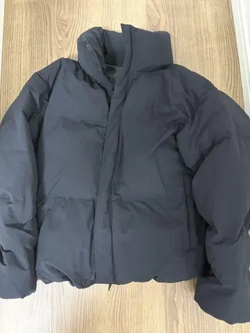 [새상품급] UNIQLO U 테디 볼륨 자켓 블랙 L