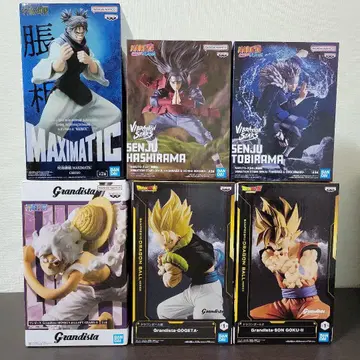 [ 가격 인하 ] 피규어 6개 묶음 판매 [ 드래곤볼 원피스 나루토 ]