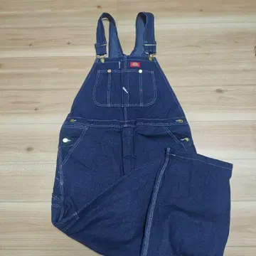 다크 블루 데님 오버롤