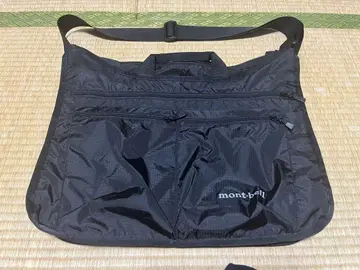 몽벨 L.W. 숄더백 L 블랙